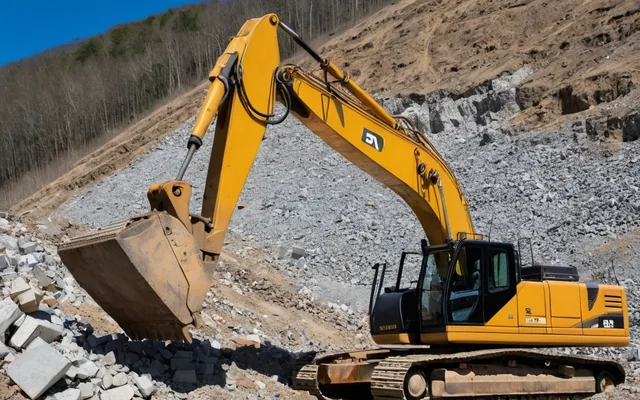 Mur de soutènement en enrochement